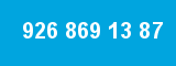 926 869 13 87